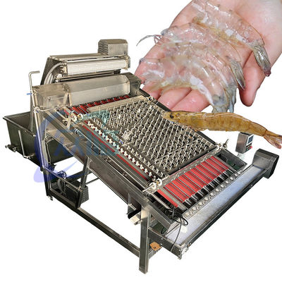 Industrial Prawn Deshelling Machine 3000W Stainless Steel 304