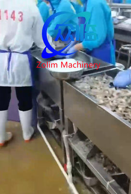 Small Size One Person Can Operate Shrimp Cutting Machine And Clean Vein