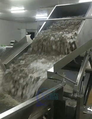 2.2KW Elektrikli Karides İşleme Makinesi Balık Fillesi için Pratik
