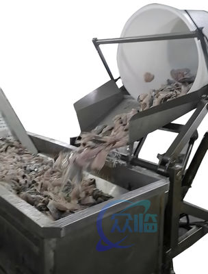 Multiscene 2.2KW Balık İşleme Birimi, Endüstriyel Somon İşleme Ekipmanı