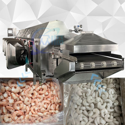 İyi bir fiyat. Erozyon karşıtı karides buhar makinesi 380V çok fonksiyonlu 1300KG çevrimiçi