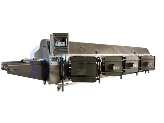 Sabit 1000KG Karides Buharlı Pişirme Makinesi, Çok fonksiyonel Karides Pişirme Liniyası