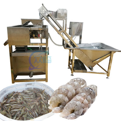 İyi bir fiyat. 400-500KG / H Karides Temizleme Makinesi Pratik Yüksek Verimlilik çevrimiçi