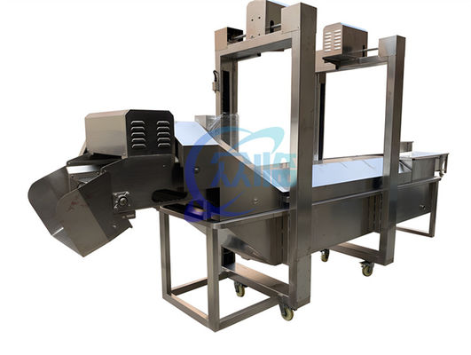 İyi bir fiyat. 500-600KG/H Karides Pişirme Makinesi PLC Dokunmatik Ekranla Sabit çevrimiçi