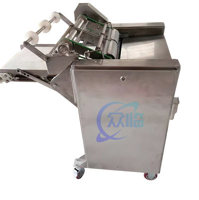 İyi bir fiyat. 50Hz 3P Balık Derisi Temizleme Makinesi Korozyona Karşı 300-400KG/H çevrimiçi