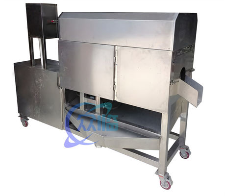 380V 50Hz otomatik balık fillesi makinesi, pratik balık visera temizleme makinesi