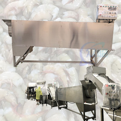 Paslanmaz çelik karides başını çıkarma makinesi 380V 50Hz pratik