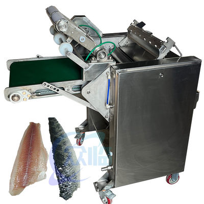 İyi bir fiyat. 300-400KG/H Balık Derileme Makinesi Endüstriyel için 1200x600x930mm çevrimiçi