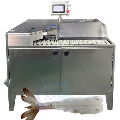 Otomatik Karides kabuğu çıkarıcı Karides çizgi kabuğu makinesi çok fonksiyonel karides kabuğu makinesi