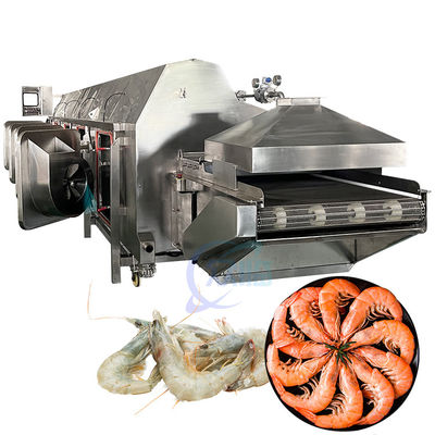 Enerji tasarruflu yemek makinesi Sushi Karides Üretim hattı yemek makinesi Enerji verimli gıda işlemcisi Karides pişirme