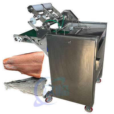 Mürekkepbalığı soyma makinesi Tilapia soyma makinesi Paslanmaz çelik soyma makinesi