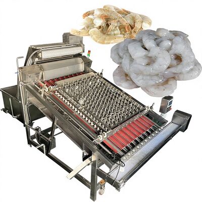 İyi bir fiyat. Pratik Karides Soyma Sistemi 3KW Çok Fonksiyonlu Karides Bombardımanı Makinesi için Zolim Karides Soyma Hattı Karides Sheller çevrimiçi