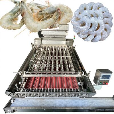İyi bir fiyat. Dokunmatik Ekran Karides Soymak Makinesi Multiscene 3000W 150-250KG/H Otomatik Karides Soyucu 3kw Karides Soymak Makinesi çevrimiçi