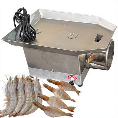 İyi bir fiyat. Zolim 50-70 Adet / Dakika Otomatik Karides ve Karides Kesme Makinesi Yüksek Kararlı 0.4KW 380V 20KG çevrimiçi