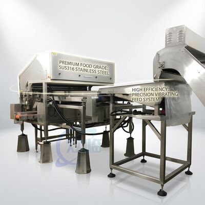 İyi bir fiyat. Paslanmaz Çelik Karides Kafa Çıkarma Makinesi SUS316L 500-800KG 5.5KW 60Hz Karides İşleme Tesisi İçin çevrimiçi