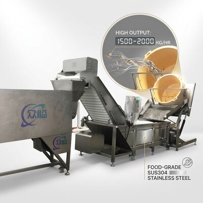 İyi bir fiyat. Su geçirmez Karides Ayıklama Makinesi SUS304 1000-1500KG 7.5KW 380V Akuakültür Çiftliği İçin çevrimiçi